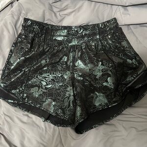 lululemon athletica Black Athletic Shorts Moisture-Wicking Lightweight